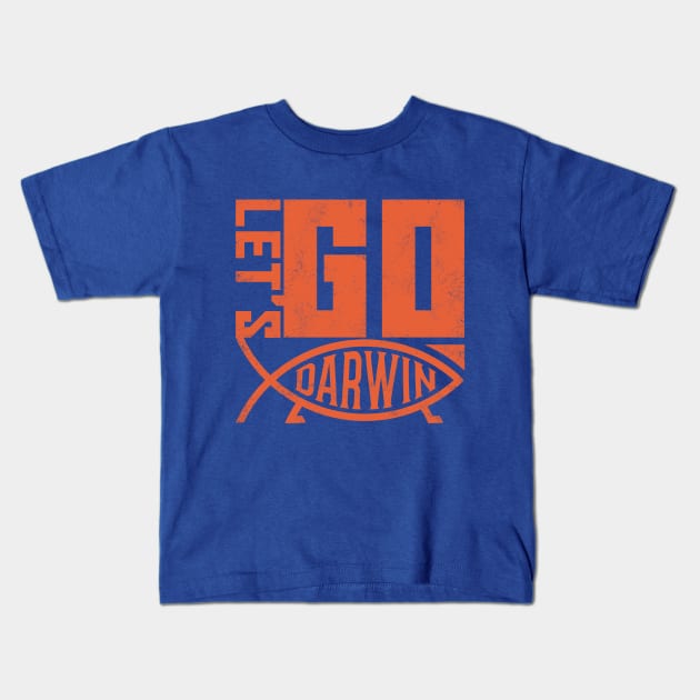 Let's Go Darwin Kids T-Shirt by Lima's